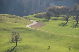 Kreuzweg an Karfreitag in Rickenbach