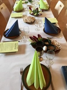 Pessachfeier 2018 mit Ermitage
